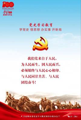 黨史學(xué)習(xí)教育宣傳海報