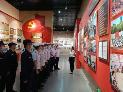百年黨旗紅 逐夢(mèng)火焰藍(lán)——黨日活動(dòng)走進(jìn)洛陽(yáng)市黨建館學(xué)習(xí)黨史